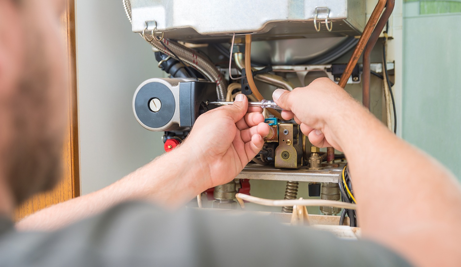 Repairing a furnace